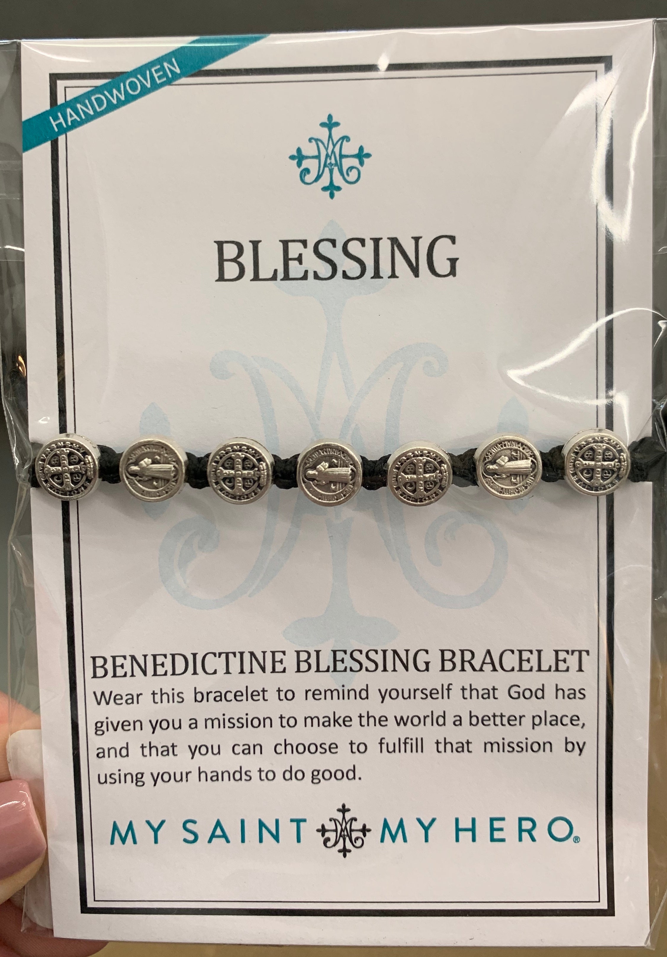 St. Benedict Catholic Blessing Bracelets - The Original Blessing Bracelet –  My Saint My Hero
